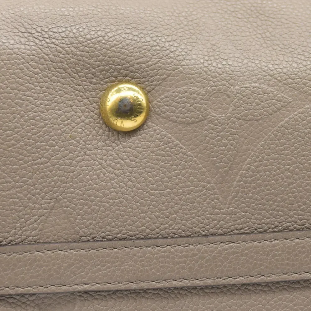 $3400 Louis Vuitton Empreinte Monogram Giant CarryAll MM